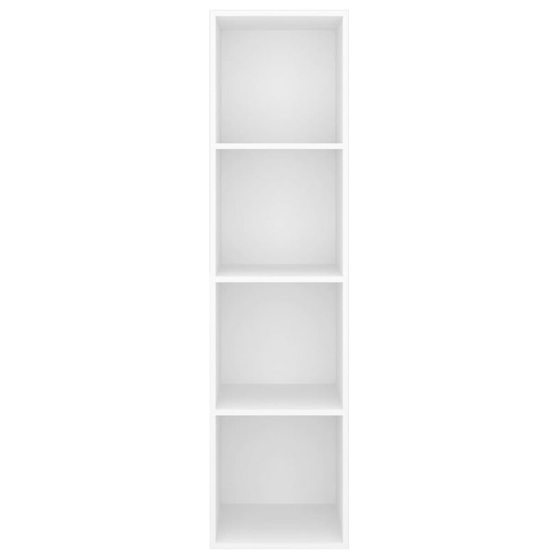 Wall-mounted TV Cabinet White 37x37x142.5 cm Engineered Wood