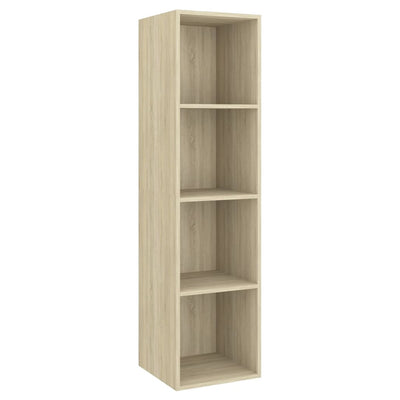 Wall-mounted TV Cabinet Sonoma Oak 37x37x142.5 cm Engineered Wood