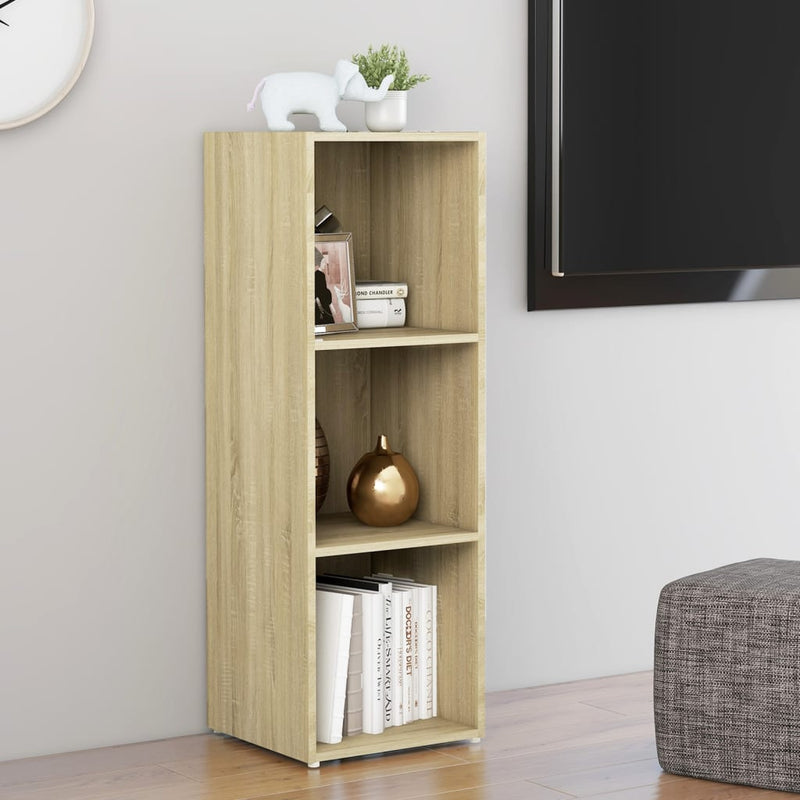 TV Cabinet Sonoma Oak 107x35x37 cm Engineered Wood