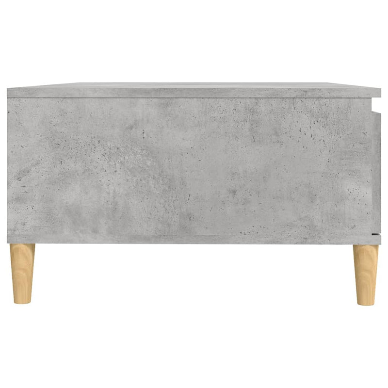 Coffee Table Concrete Grey 90x60x35 cm Engineered Wood