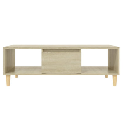 Coffee Table Sonoma Oak 103.5x60x35 cm Engineered Wood