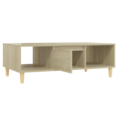 Coffee Table Sonoma Oak 103.5x60x35 cm Engineered Wood