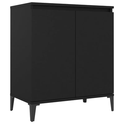 Sideboard Black 60x35x70 cm Engineered Wood