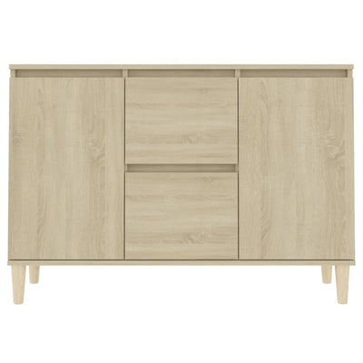 Sideboard Sonoma Oak 101x35x70 cm Engineered Wood