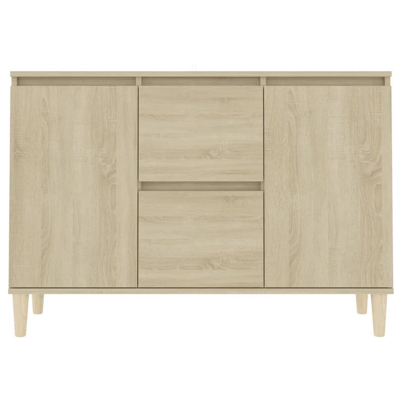 Sideboard Sonoma Oak 101x35x70 cm Engineered Wood