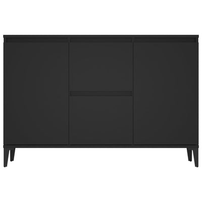 Sideboard Black 104x35x70 cm Engineered Wood