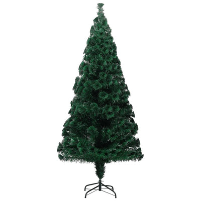 Artificial Christmas Tree with Stand Green 240 cm Fibre Optic