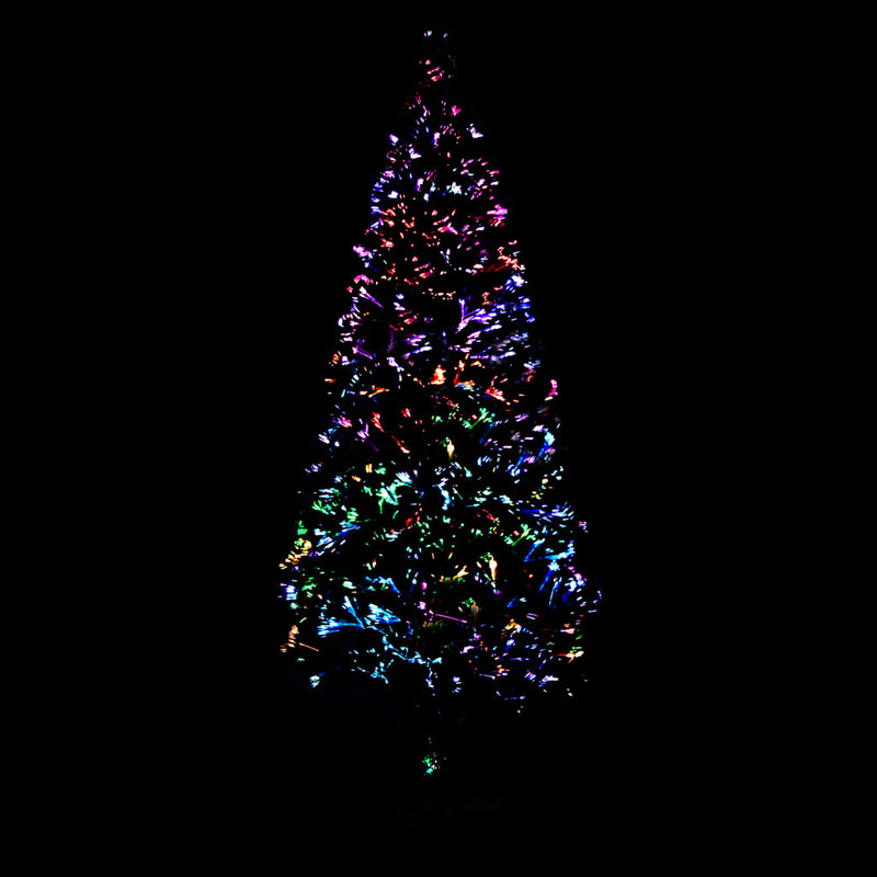 Artificial Christmas Tree with Stand Green 240 cm Fibre Optic