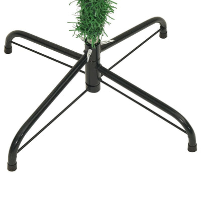Upside-down Artificial Christmas Tree with Stand Green 180 cm