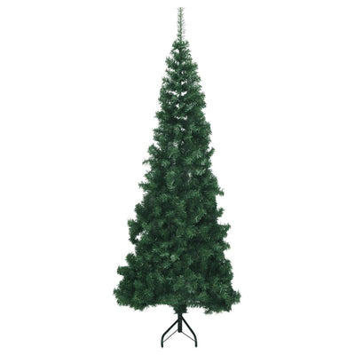 Corner Artificial Christmas Tree Green 180 cm PVC