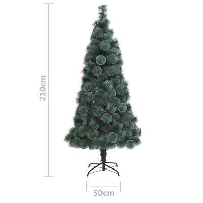 Artificial Christmas Tree with Stand Green 210 cm PET