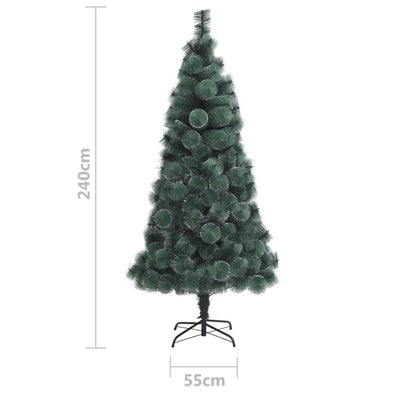 Artificial Christmas Tree with Stand Green 240 cm PET