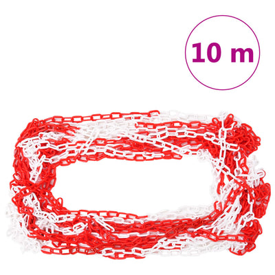 Chain Post Set with 10 m Plastic Chain