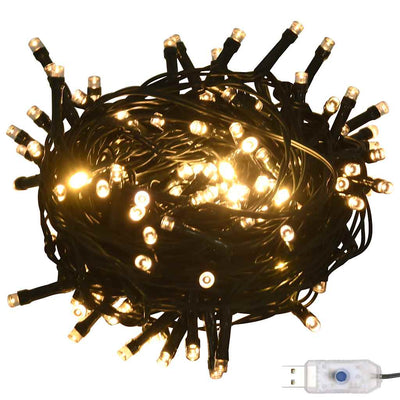 120 Piece Christmas Ball Set with Peak and 300 LEDs Gold&Bronze