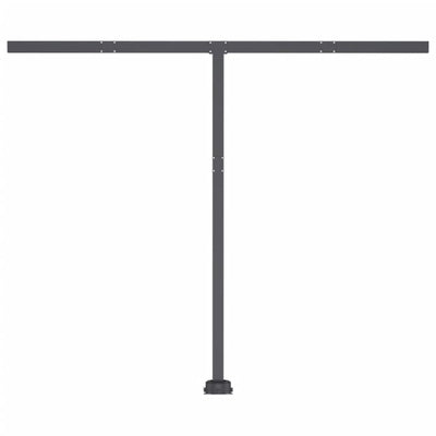 Freestanding Manual Retractable Awning 300x250 cm Anthracite