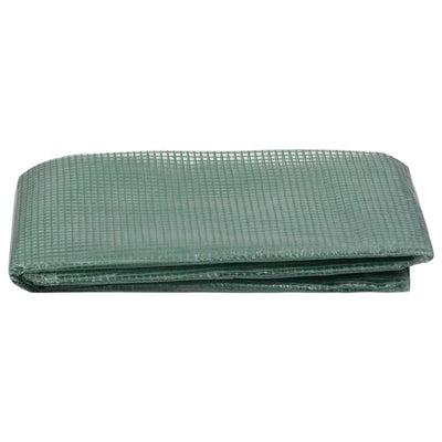 Greenhouse Replacement Cover (0.5 m²) 50x100x190 cm Green