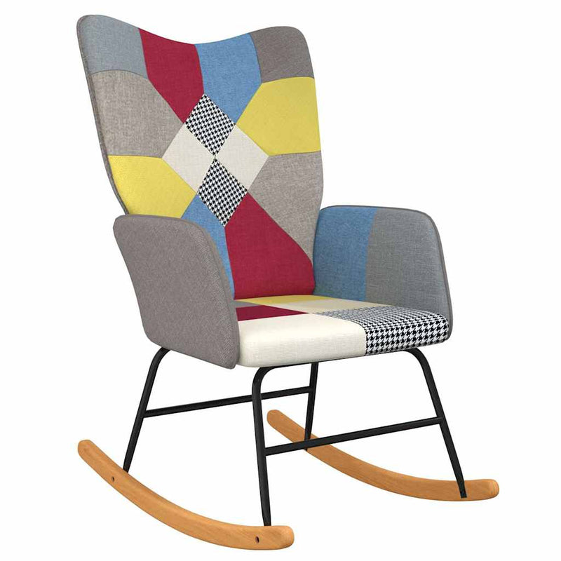 Rocking Chair Patchwork Fabric