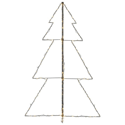 Christmas Cone Tree 200 LEDs Indoor and Outdoor 98x150 cm