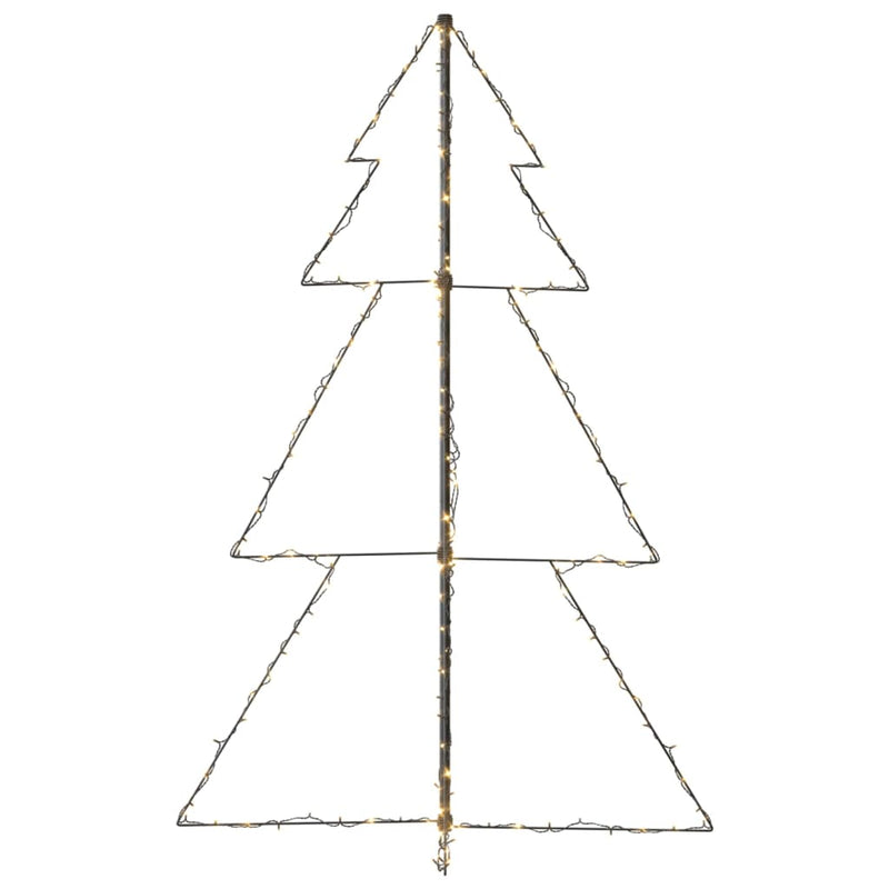 Christmas Cone Tree 200 LEDs Indoor and Outdoor 98x150 cm