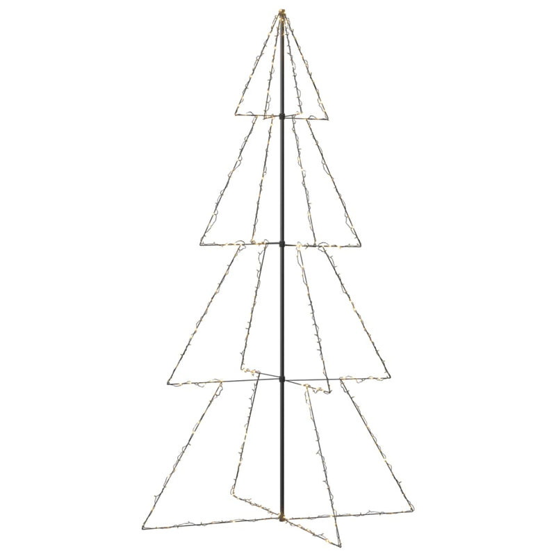 Christmas Cone Tree 360 LEDs Indoor and Outdoor 143x250 cm