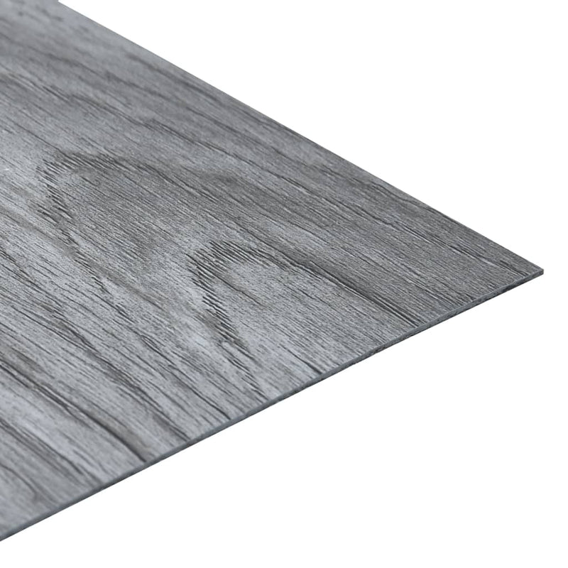 Self-adhesive Flooring Planks 20 pcs PVC 1.86 m² Light Grey