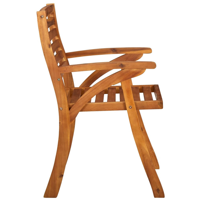 Garden Chairs 6 pcs Solid Acacia Wood