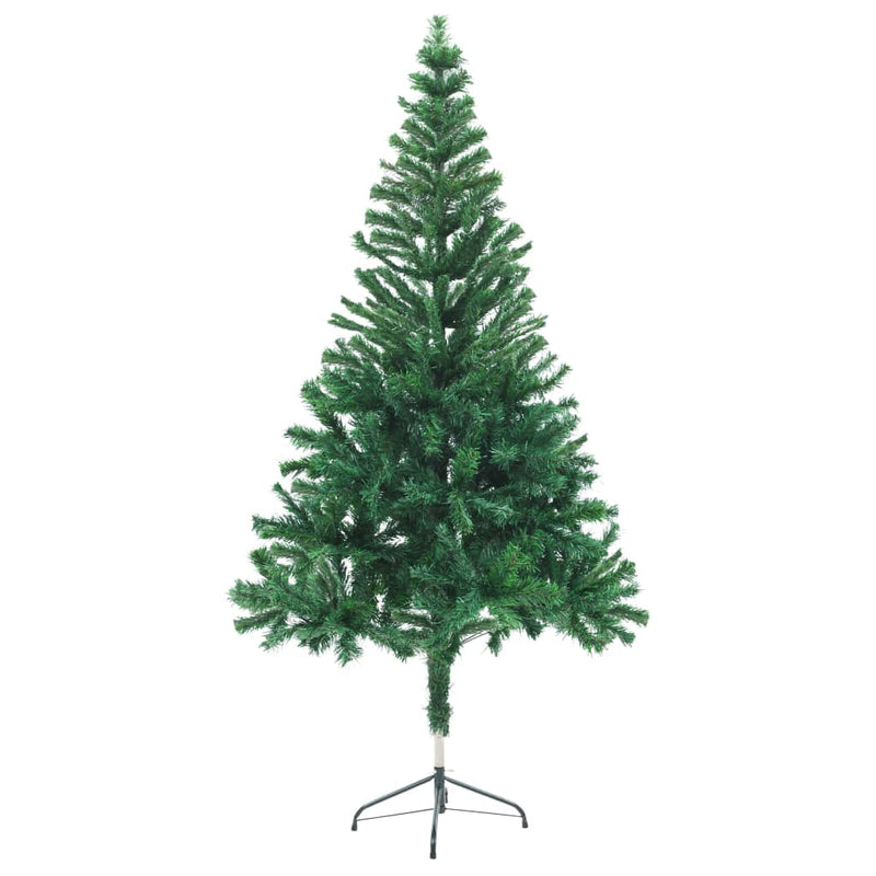 Artificial Pre-lit Christmas Tree with Stand 150 cm 380 Branches