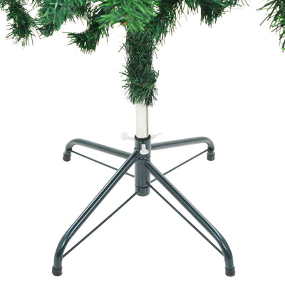 Artificial Pre-lit Christmas Tree with Stand 150 cm 380 Branches