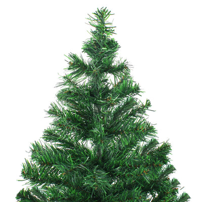 Artificial Pre-lit Christmas Tree with Stand 150 cm 380 Branches