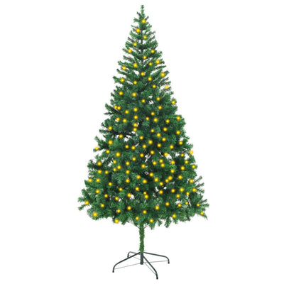 Artificial Pre-lit Christmas Tree 210 cm 910 Branches
