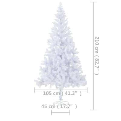 Artificial Pre-lit Christmas Tree 210 cm 910 Branches