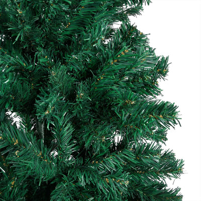 Artificial Pre-lit Christmas Tree with Thick Branches Green 150 cm