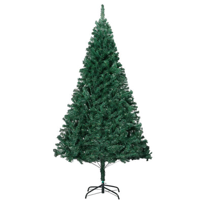 Artificial Pre-lit Christmas Tree with Thick Branches Green 180 cm