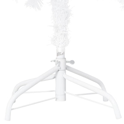 Artificial Pre-lit Christmas Tree with Thick Branches White 150 cm