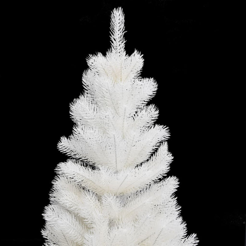 Artificial Pre-lit Christmas Tree White 90 cm