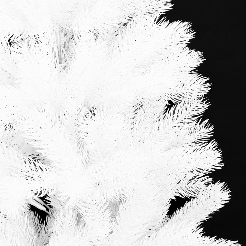 Artificial Pre-lit Christmas Tree White 150 cm