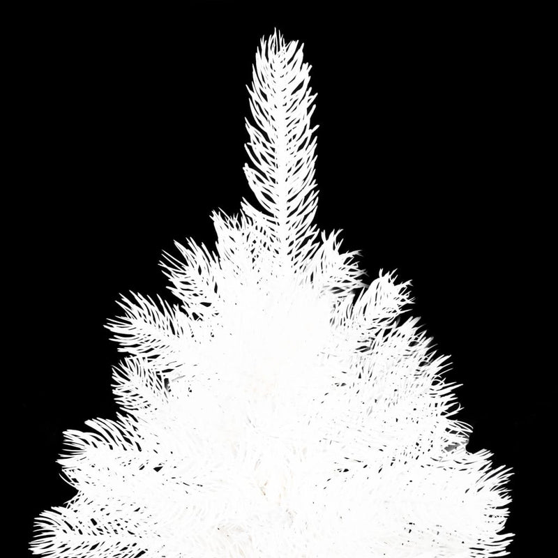 Artificial Pre-lit Christmas Tree White 180 cm