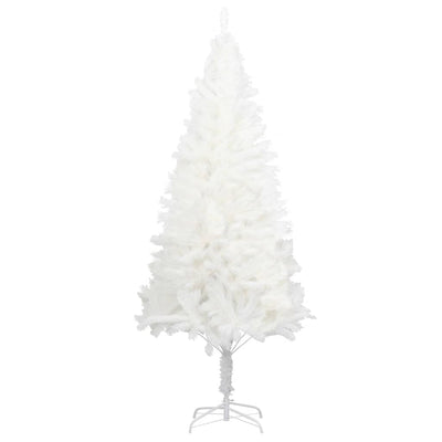 Artificial Pre-lit Christmas Tree White 210 cm