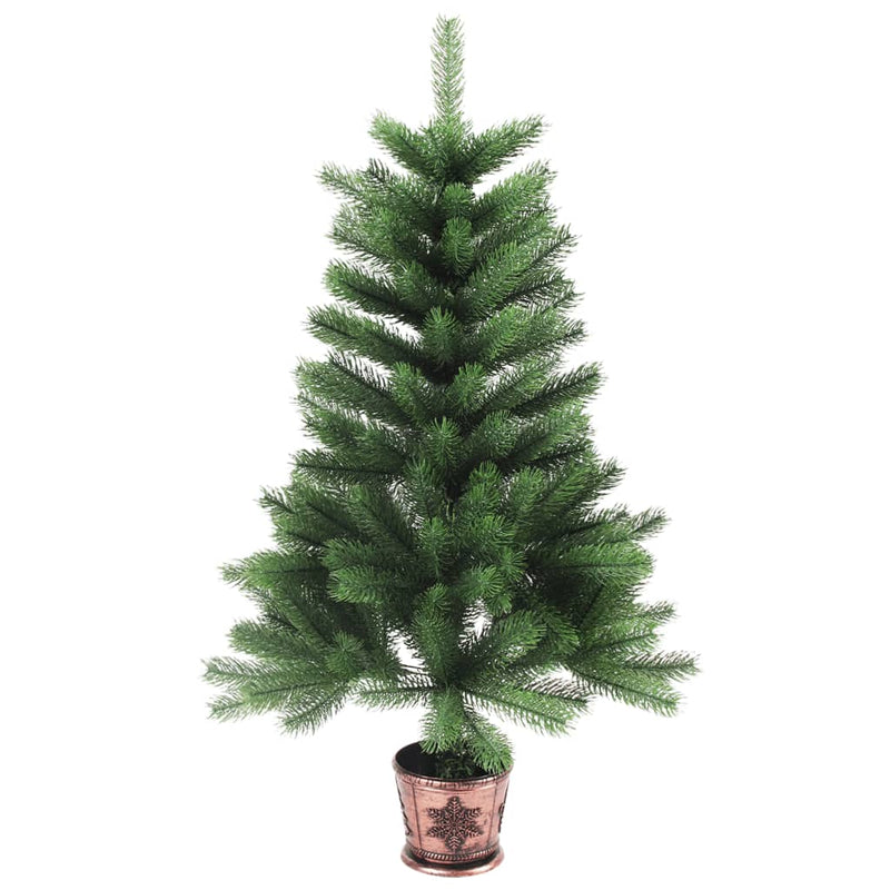 Artificial Pre-lit Christmas Tree 65 cm Green