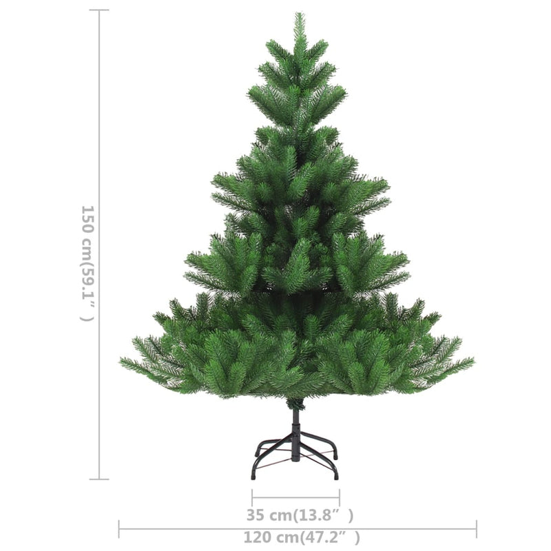 Nordmann Fir Artificial Pre-lit Christmas Tree Green 150 cm