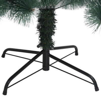 Artificial Pre-lit Christmas Tree with Stand Green 240 cm PET