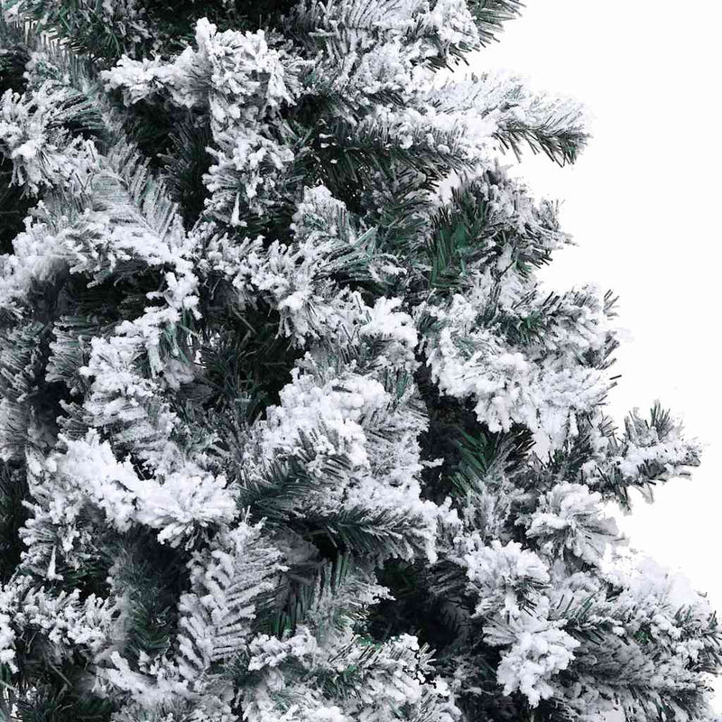 Artificial Pre-lit Christmas Tree with Ball Set Green 210 cm PVC