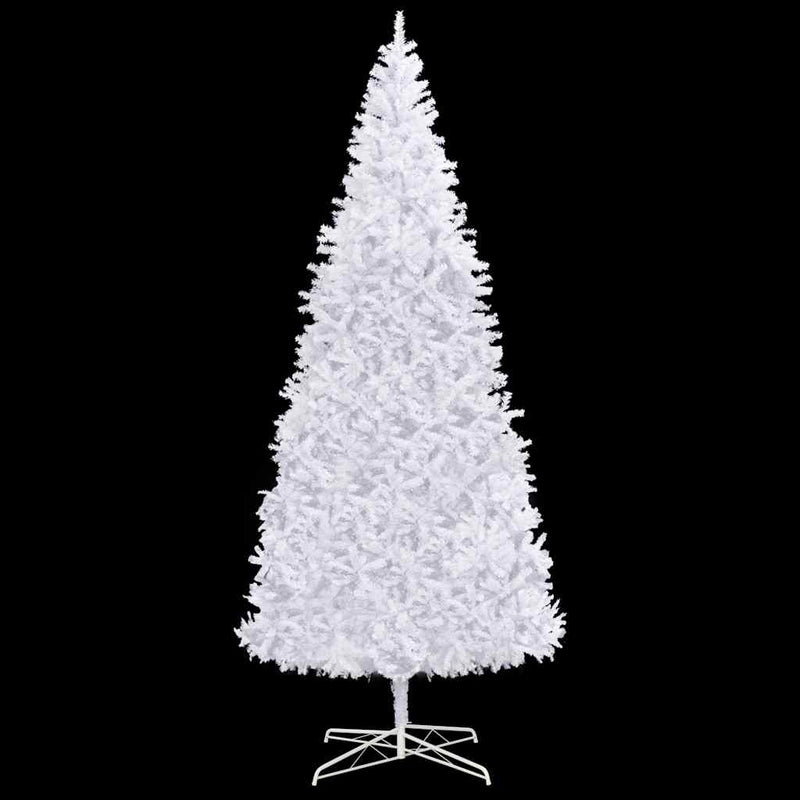 Artificial Pre-lit Christmas Tree with Ball Set LEDs 400 cm White