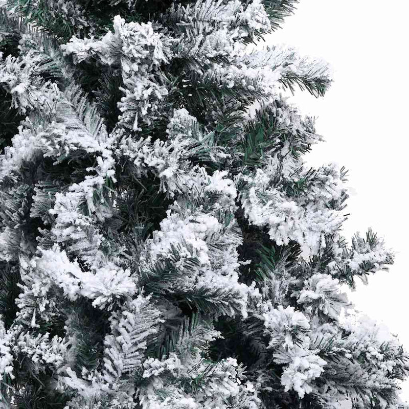 Artificial Pre-lit Christmas Tree with Ball Set Green 210 cm PVC