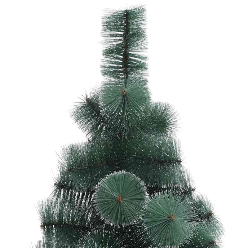 Artificial Christmas Tree LEDs&Ball Set Green 120 cm PVC&PE