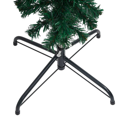 Upside-down Artificial Pre-lit Christmas Tree Green 120 cm