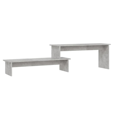 TV Cabinet Concrete Grey 180x30x43 cm Engineered Wood