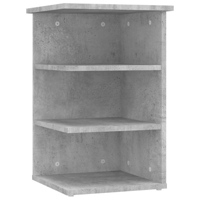 Side Cabinet Concrete Grey 35x35x55 cm Engineered Wood