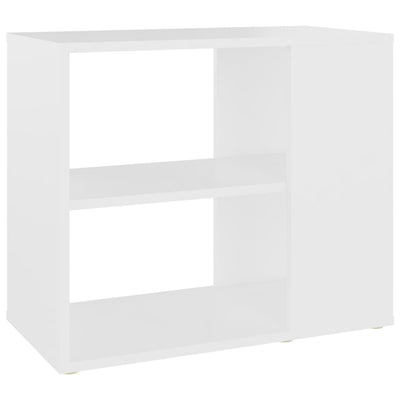 Side Cabinet White 60x30x50 cm Engineered Wood