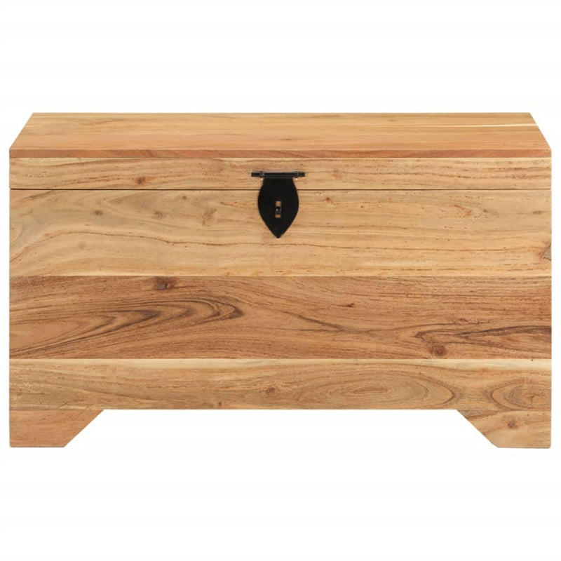 Storage Chest Solid Acacia Wood